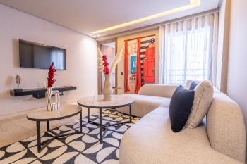 Luxoria by ShortStayMaroc, Studio Moderne et Chic, Parking, Quartier Central, Casablanca (fotografie 3)
