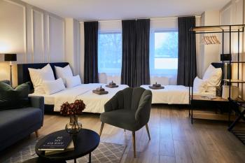 R B Apartment Hamburg Business am Flughafen für 1-5 Personen - ideal für Geschäftsreisende und Familien - Küche - Waschtrockner - Smart TV - kostenloser Parkplatz, Hamburgo (foto 3)