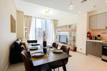 HiGuests - Contemporary Comfort 1BR Apt in Forte Tower 1, Dubaï (photo 5)