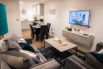 Luxury Mcr 2bed,2bath Apartment- Central location!, Manchester (fotografie 4)