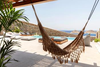 Villa Agapi, 2 min walk to the beach & heated pool, by Red Windmill Villas, Kalafatis (photo 5)