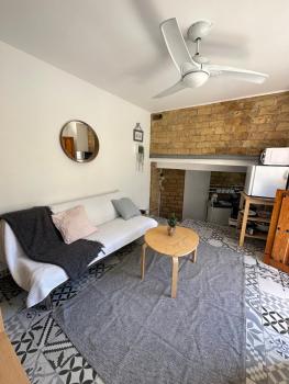 Precioso apartamento con a/a en Ruzafa con terracita privada y acceso a un jardín, para 2-3 personas, Valencie (fotografie 5)
