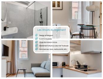 Le Cocon de St Aubin - Suite au cœur de Toulouse, Tuluza (zdjęcie 3)