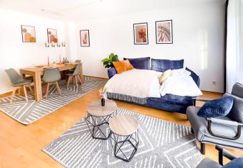 NEU - Zentrum, 3 Zi, free Tiefgarage, smart TV, WLAN, Augsburg (fotografie 4)