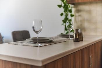 Creative 1br Pool view Apt with covered parking, Livadhia (Foto 4)