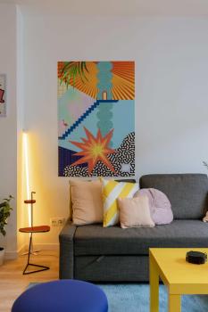 Colorful POP apartment in the heart of Antwerp, Anversa (foto 5)