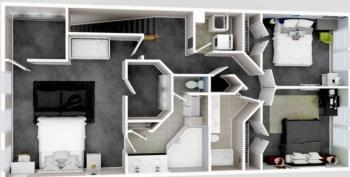 Open Floor Plan, Spa Tub, Fully Stocked Kitchen, King Bed, Frederick (foto 3)