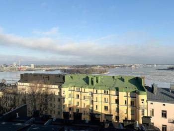 HHH Helsinki Center apartment, Crown of Kruununhaka with astonishing view and sauna, Helsinky (fotografie 4)