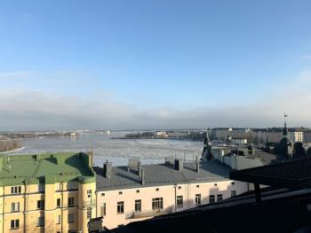 HHH Helsinki Center apartment, Crown of Kruununhaka with astonishing view and sauna, Helsinky (fotografie 3)