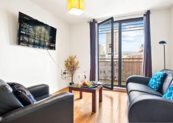 Chinatown - One Bed - Balcony - Secure Parking - Fast WIFI - Birmingham City Centre - 49A, Birmingham (fotografie 4)