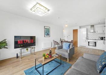 Stylish Two Bedroom Apartment - City Centre - Fast WiFi TOP RATED 306H, Birmingham (fotografie 2)