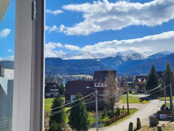 Willa u Renaty - Widok na Giewont, Zakopane (fotografie 4)