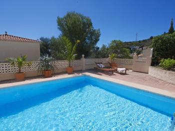 Villa mit großem Privatpool und herrlichem Meerblick mit 4 Schlafzimmern für bis zu 8 Personen, Calpe (zdjęcie 3)
