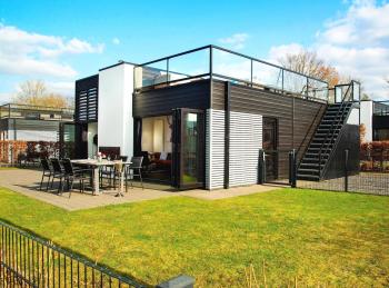 Royale Cube mit Dachterrasse Meerblick und Strand, Hulshorst (zdjęcie 2)