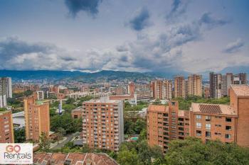 Cozy studio in Poblado, parking, NO FEE 1107, Medellín (fotografie 5)