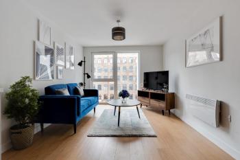 1 Bed Modern Apartment in a Converted Mill, Leeds (Foto 3)