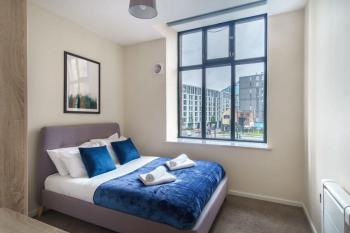 Bright 2 Bedroom Apartment in Central Manchester, Manchester (fotografie 3)