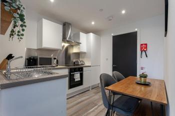 Modern 2 Bed Flat 5min to Old Trafford Stadium, Manchester (fotografie 2)