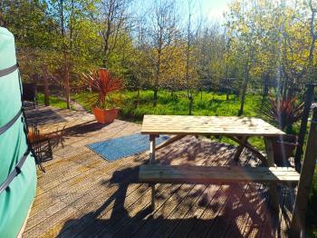 The Yurt in Cornish woods a Glamping experience, Penzance (foto 4)