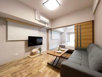 Casaen by b hotel - 1BR Apartment with beautiful City View Near Shopping District For 6Ppl, Hiroshima (foto 2)