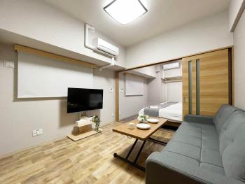 Casaen by b hotel - 1BR Apartment with beautiful City View Near Shopping District For 6Ppl, Hiroshima (foto 4)