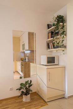 Cozy studio with a terrace near Slavija square, Sajmište (fotografie 2)