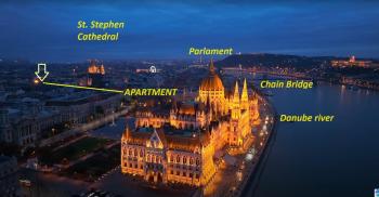 2 rooms Between of Chain bridge, Cathedral, Parlament,Castle area, Budapešť (fotografie 4)