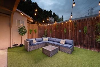 Chic Boho Retreat - Pool, Patio, Mini Golf & Arcade, Mins from Universal Studios!, Los Angeles (fotografie 3)