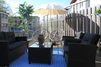 R B Apartment Hamburg Family - 108 qm mit Dachterrasse - Badewanne & Dusche - kostenloses Parken - 2 Schlafzimmer, Hamburgo (foto 2)