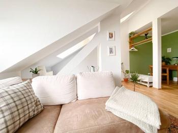Schöne Ferienwohnung mit Blick über Stadtwald, Lipsko (fotografie 5)