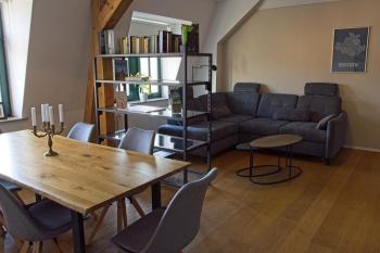 Neustadt-Aussicht - große Wohnung mit Balkon, Drážďany (fotografie 2)
