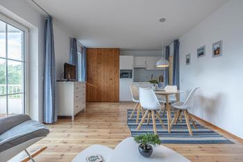 fewo1846 - Strandresidenz Wassersleben Nele - Studioapartment mit Balkon und Meerblick, Harrislee (zdjęcie 5)
