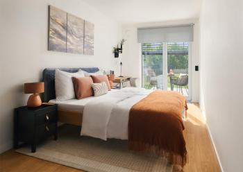 Beta Home - Free Garage, Air Condition, Garden, at Metro, 2nd parking on request, Praha (fotografie 5)