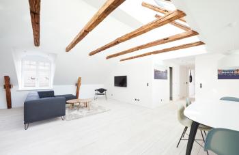 2-BR penthouse with private terrace - 1, Kodaň (fotografie 3)