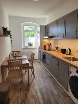 Apartment Leuben - Stylisch - Balkon - Küche, Drážďany (fotografie 5)