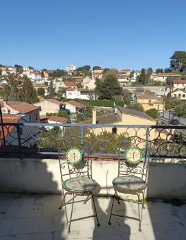 Maison individuelle vue sur le massif de l'étoile, Marseille (fotografie 4)