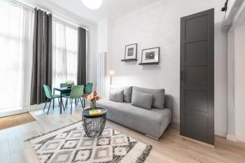 The Mierendorf I, budget group & family apartment, 1BR, 1 Living room, ideal for 2 - 4 Guests, Берлин (фото 4)
