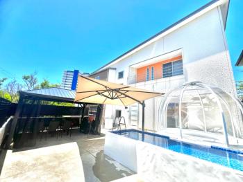 バブルハウス付き!白良浜徒歩10分!プール付き!BBQ雨でも可能!貸切!浅築5LDk, Shirahama (Foto 4)
