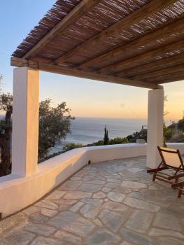 AVRA, a serene Cycladic villa with private pool overlooking the Aegean Sea, Batsi (foto 4)