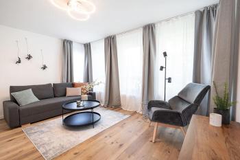 Neues 2 Schlafzimmer Apartment mit RooftopTerrace, Drážďany (fotografie 3)