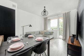 Apartament Blisko Rzeki Tuż przy Porcie we Wrocławiu z Parkingiem by Noclegi Renters, Breslau (Foto 5)