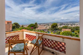 #54 Sea view Villa 4 BDR AC 5mins to Port BBQ, Nice (fotografie 5)