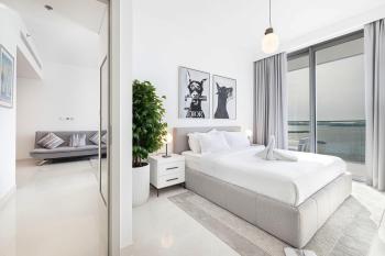 LUX Spacious 1 BR - Beachfront and Seaview, Dubaj (fotografie 3)