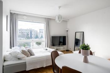 Sea View Studio, Tram nearby, Netflix, Kamppi, Хельсинки (фото 5)