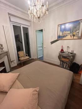 Grande chambre privée sur jardin arboré, Parigi (foto 5)