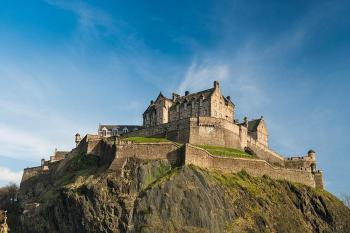 Cozy Castle view flat in Edinburgh EB9, Edinburgh (Foto 2)