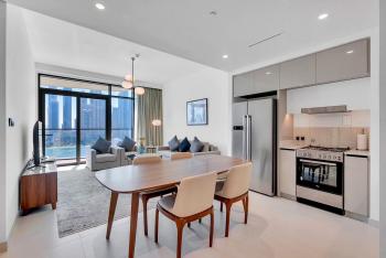 Dubai Marina Harbour View 2BR with Beach Access, Дубай (фото 4)