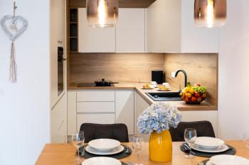 Masarykova Residence - Modern 1-Bedroom in City Center & Free Parking, Lublaň (fotografie 4)