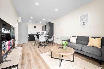 Stylish Two Bedroom Apartment - City Centre - JQ - Wifi - Netflix - 5AH, Birmingham (fotografie 5)