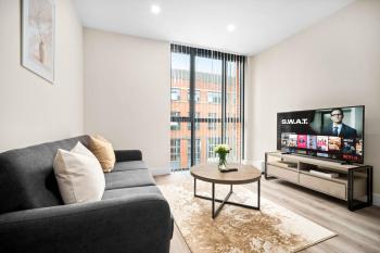 Stylish Two Bedroom Apartment - City Centre - JQ - Wifi - Netflix - 5AH, Birmingham (fotografie 4)